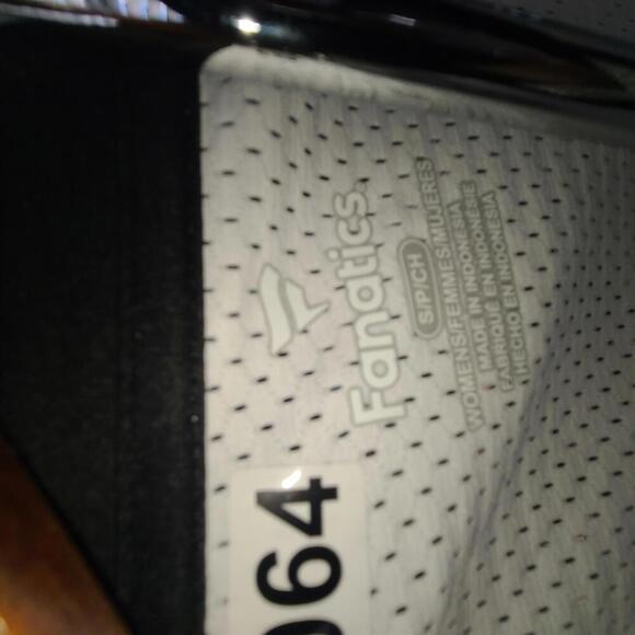 Fanatics Women's Raiders Lace-Up Jersey - White- Size Small - Picture 3 of 5